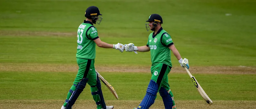 Stirling and Balbirnie put on a stand of 146