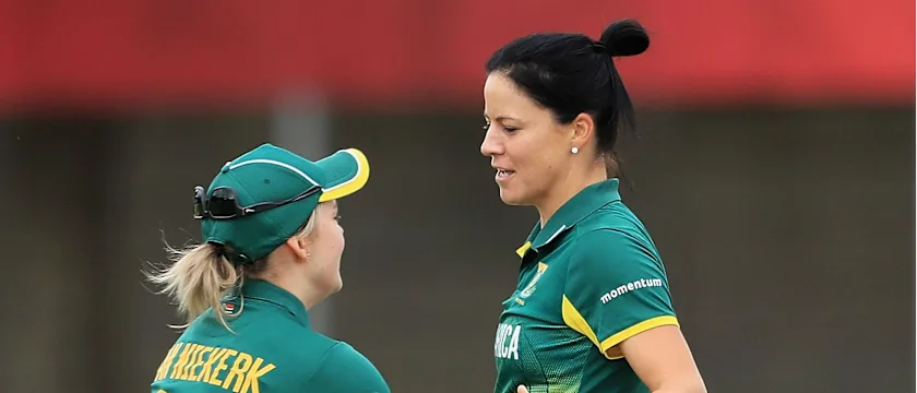 Dane van Niekerk and Marizanne Kapp