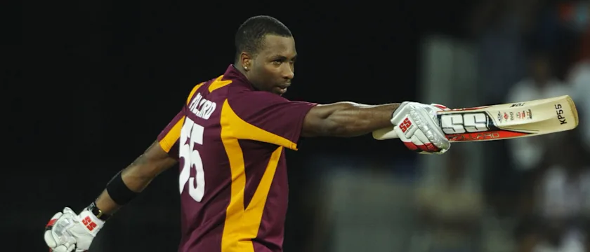 Highest ODI score for Pollard against India