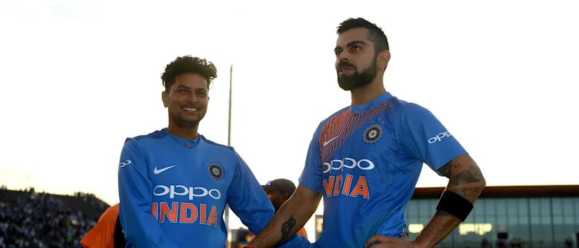 Virat Kohli will be encouraged by a magnificent display from Kuldeep Yadav.