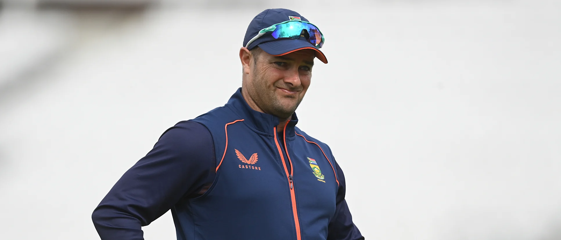 Logo of Mark Boucher has been the head coach of South Africa since December 2019