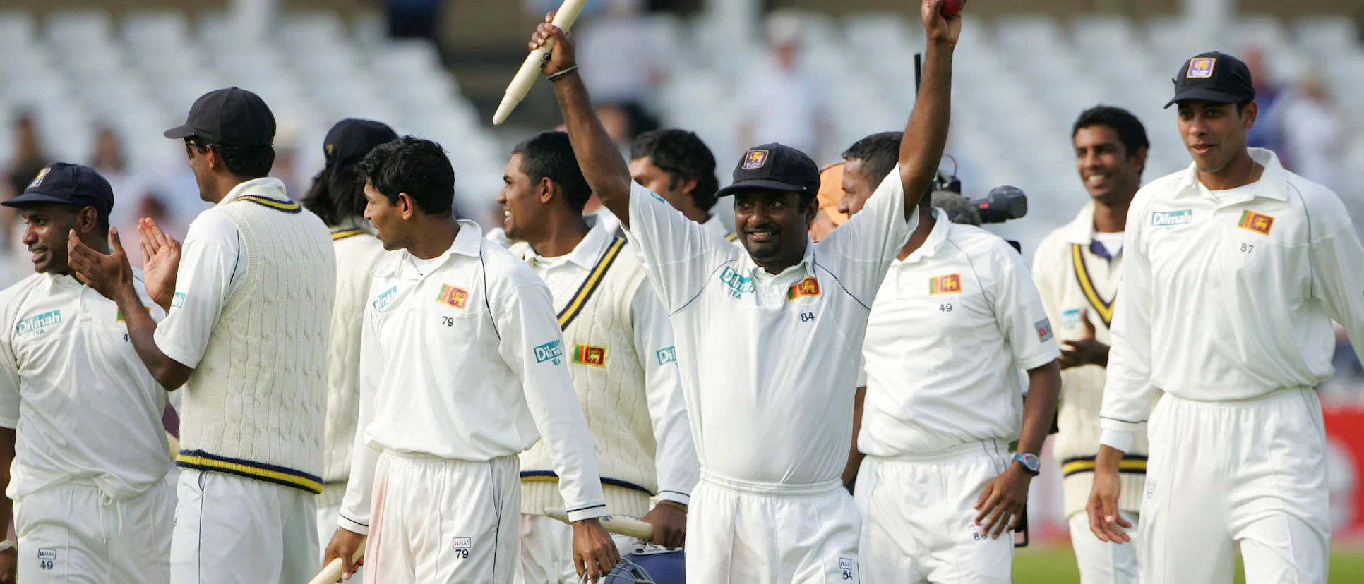 Logo of Another Muralitharan inspired victory in England.