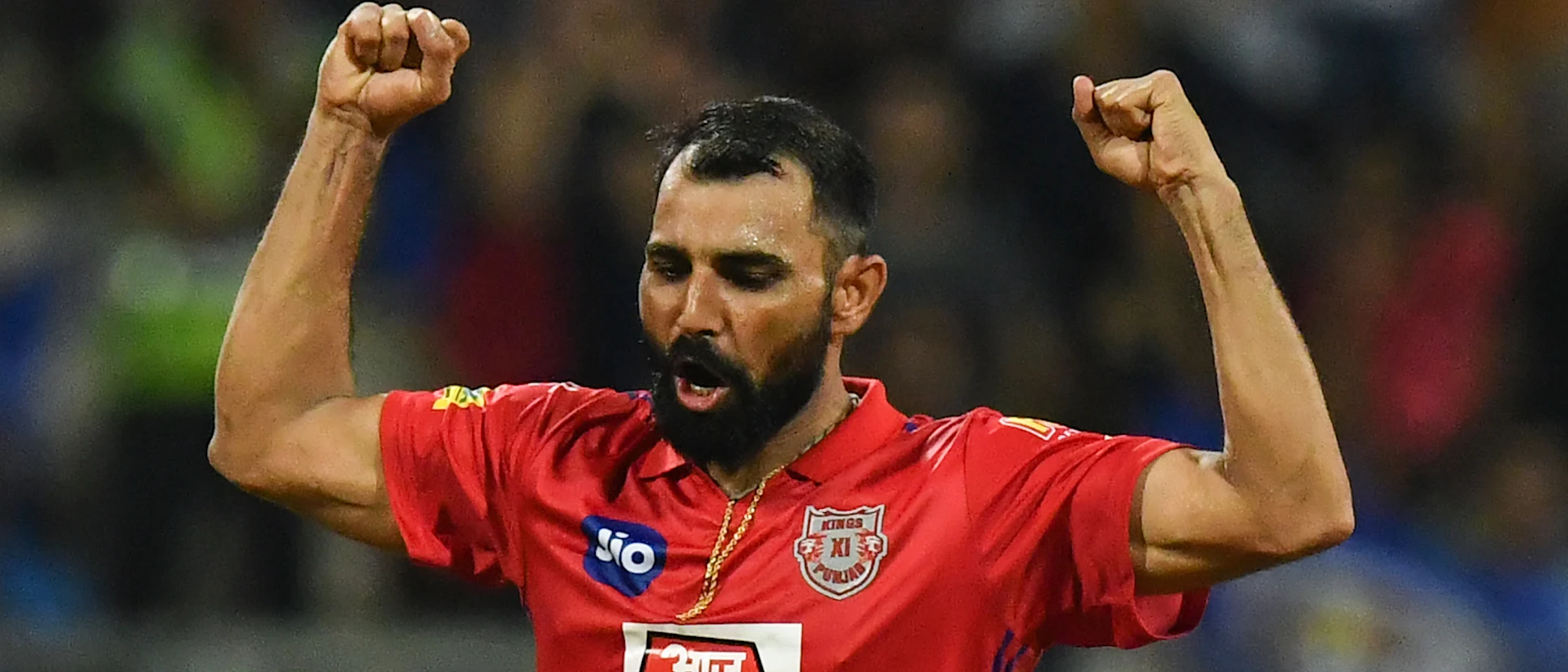 Mohammed Shami has been Kings XI Punjab's highest wicket-taker so far this IPL season (AFP)