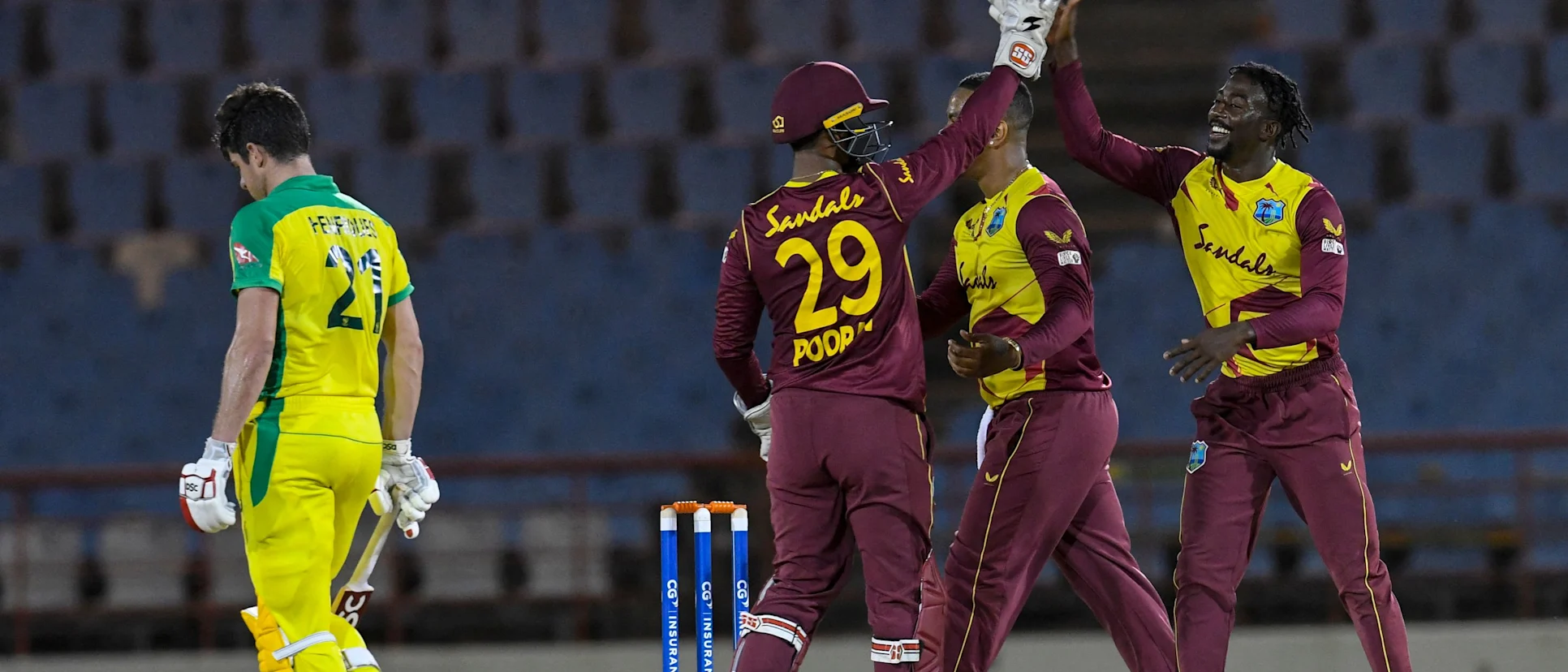WI v aus, preview