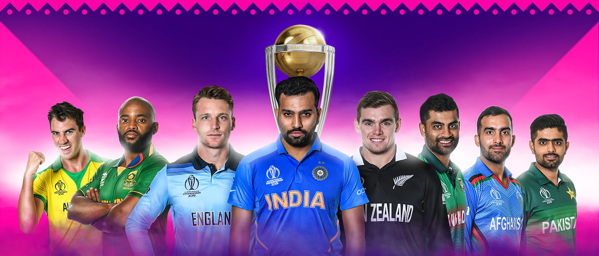 Logo of CWC23 Fixtures announcement 16x9 v2