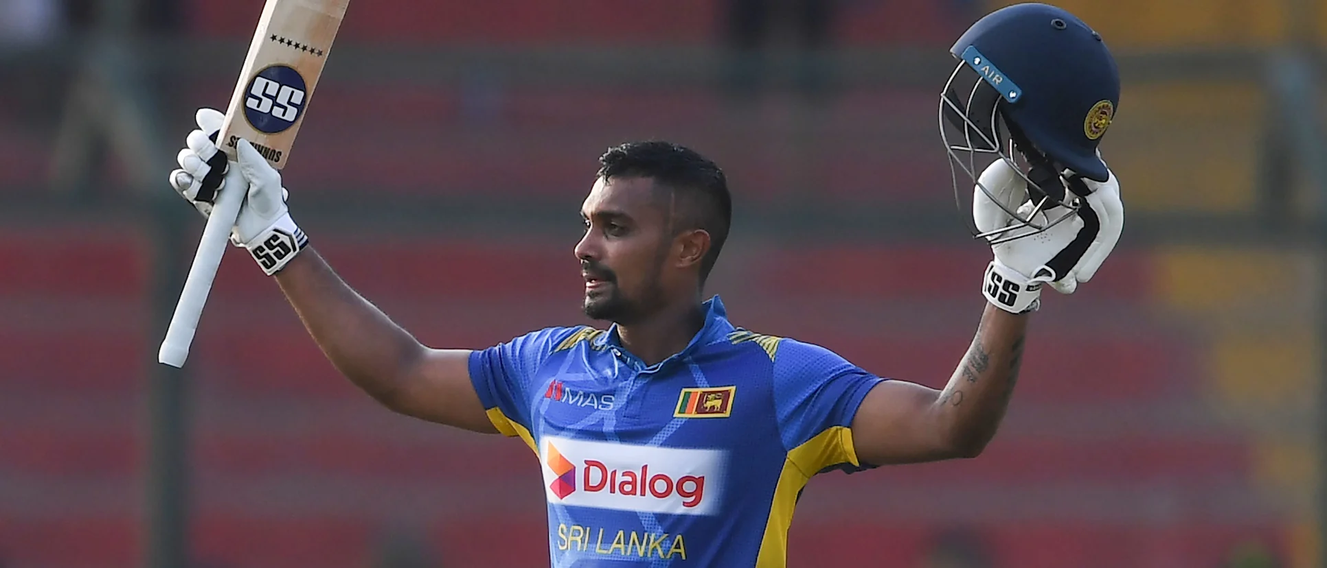 Logo of Gunathilaka's century went in vain