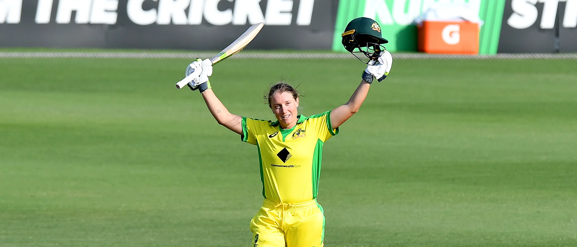 Australia's top run-scorer in the streak.