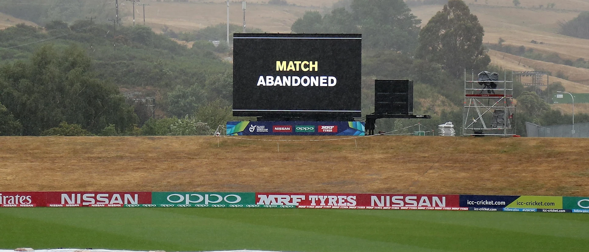 Logo of Match abandoned Pakistan v Afghanistan