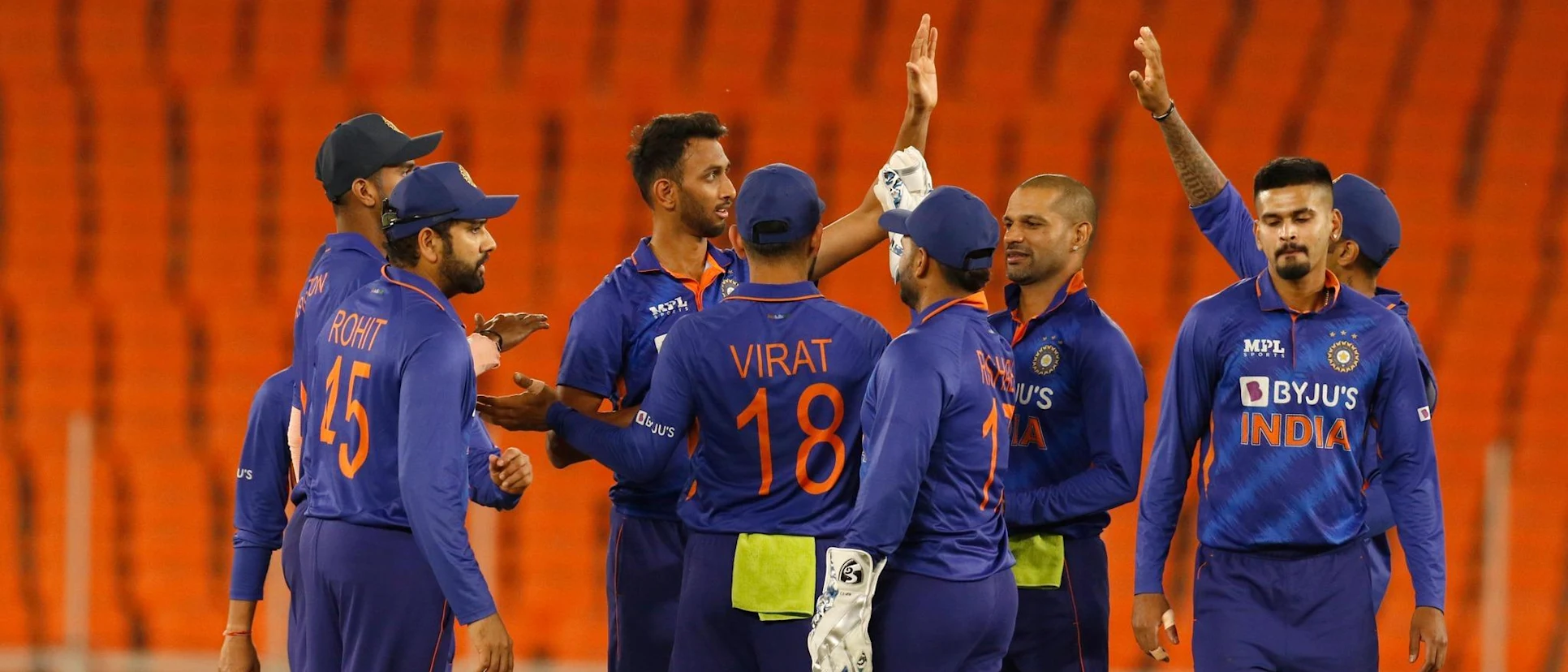 Logo of IND v WI, third ODI