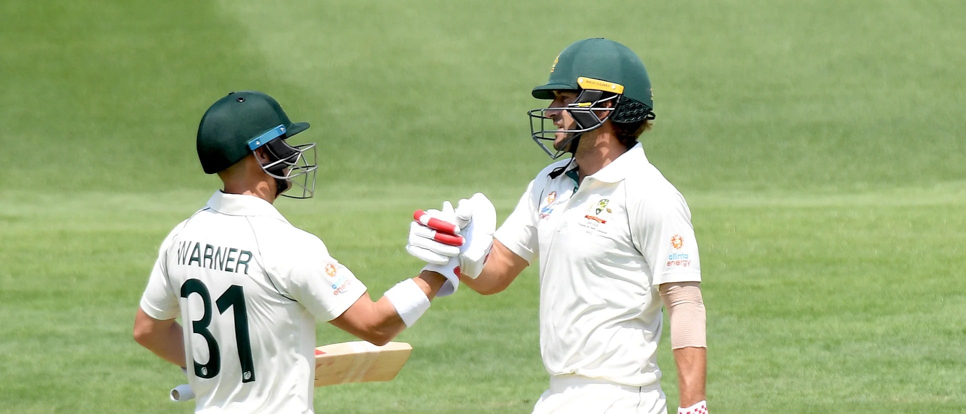Logo of Australia openers shared a 222-run stand