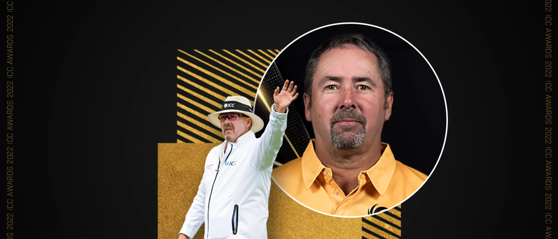 Logo of Richard Illingworth becomes two-time ICC Umpire of the Year