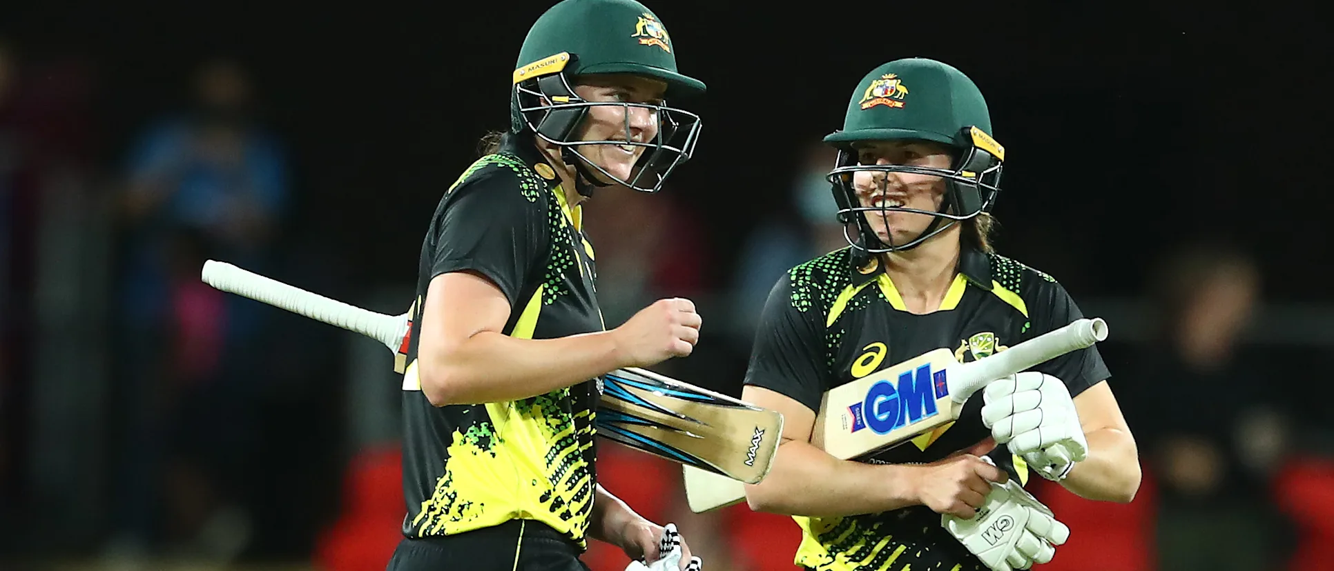 Tahlia McGrath and Georgia Wareham