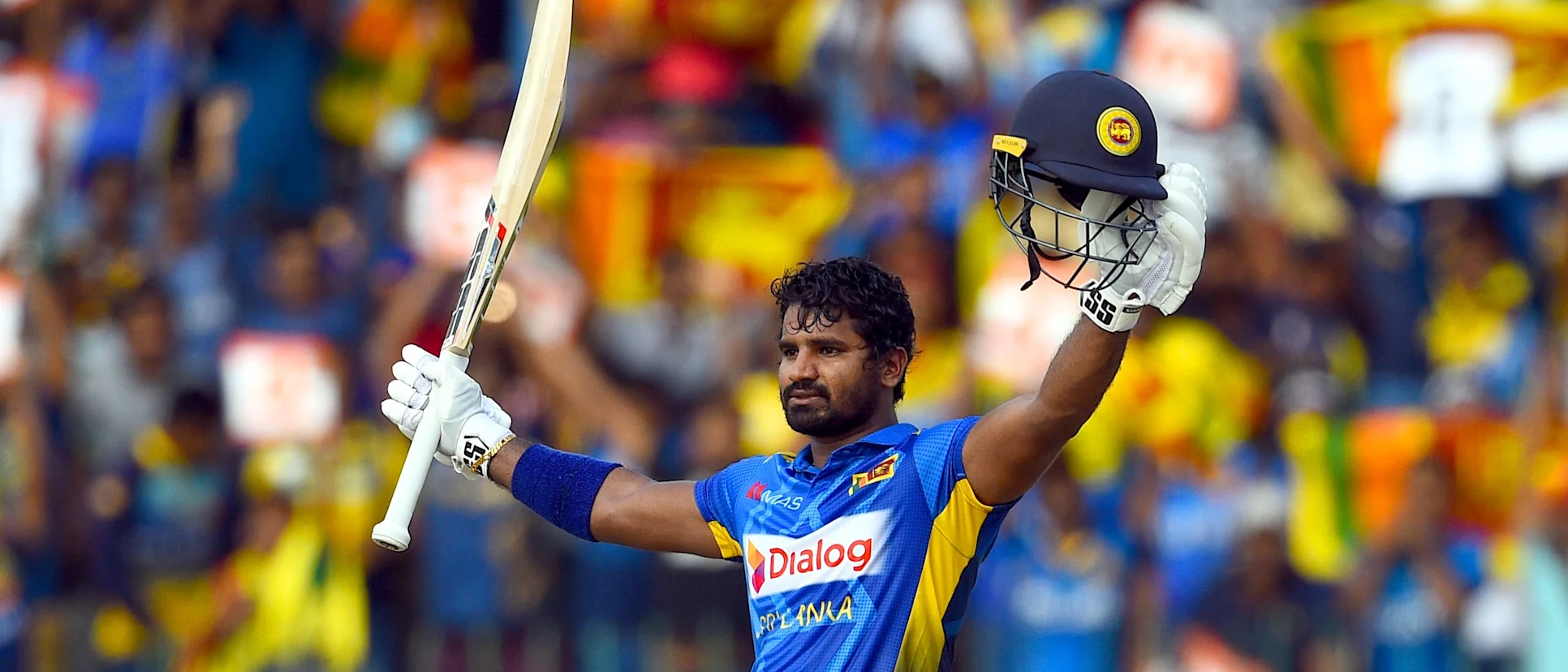 Logo of Kusal Perera made his fifth ODI century