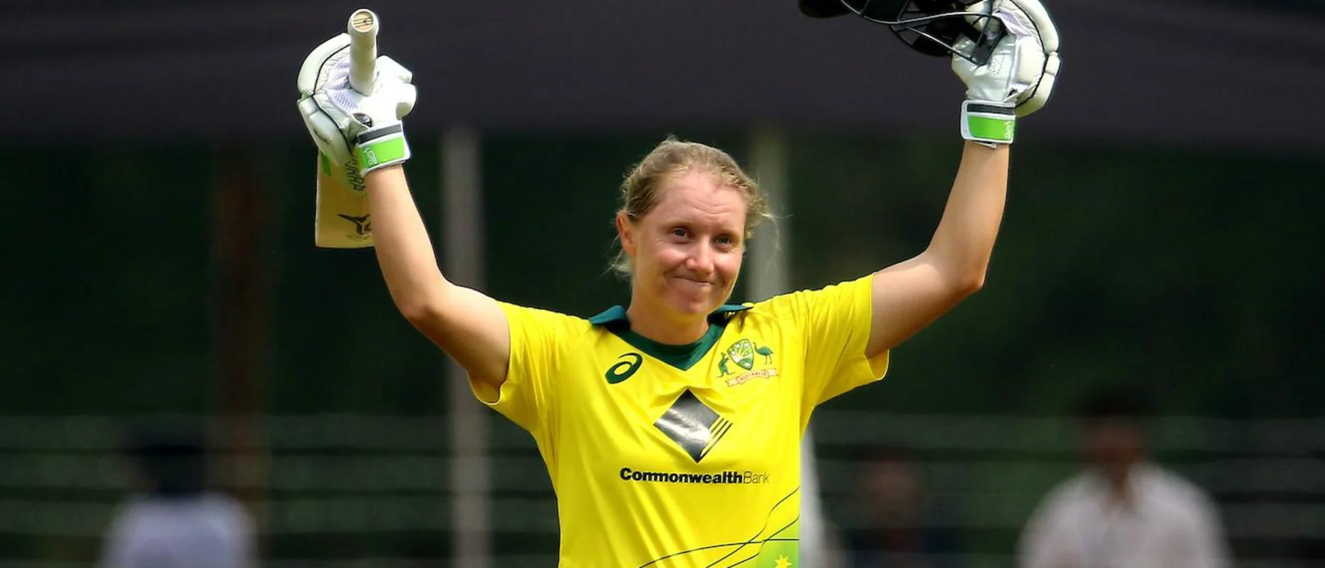 Logo of Alyssa Healy.