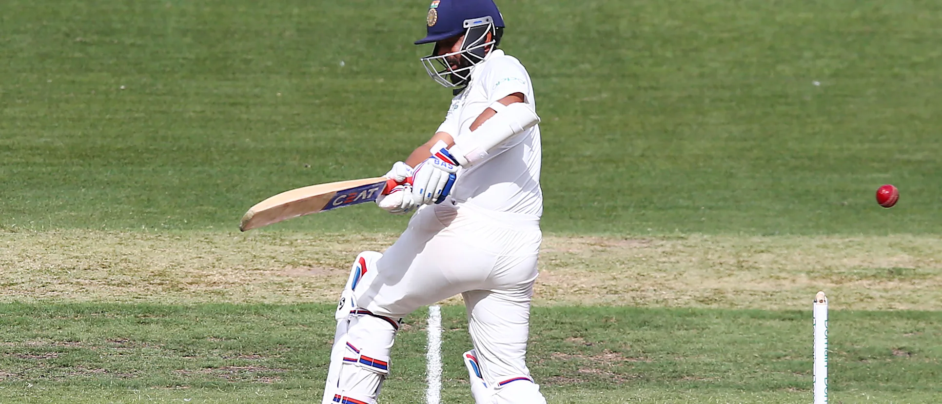 Logo of Ajinkya Rahane put behind years of struggle with his tenth Test century during the West Indies tour