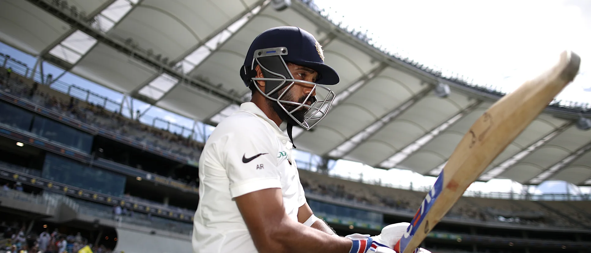 Logo of Rahane is one of India's batting mainstays in Tests