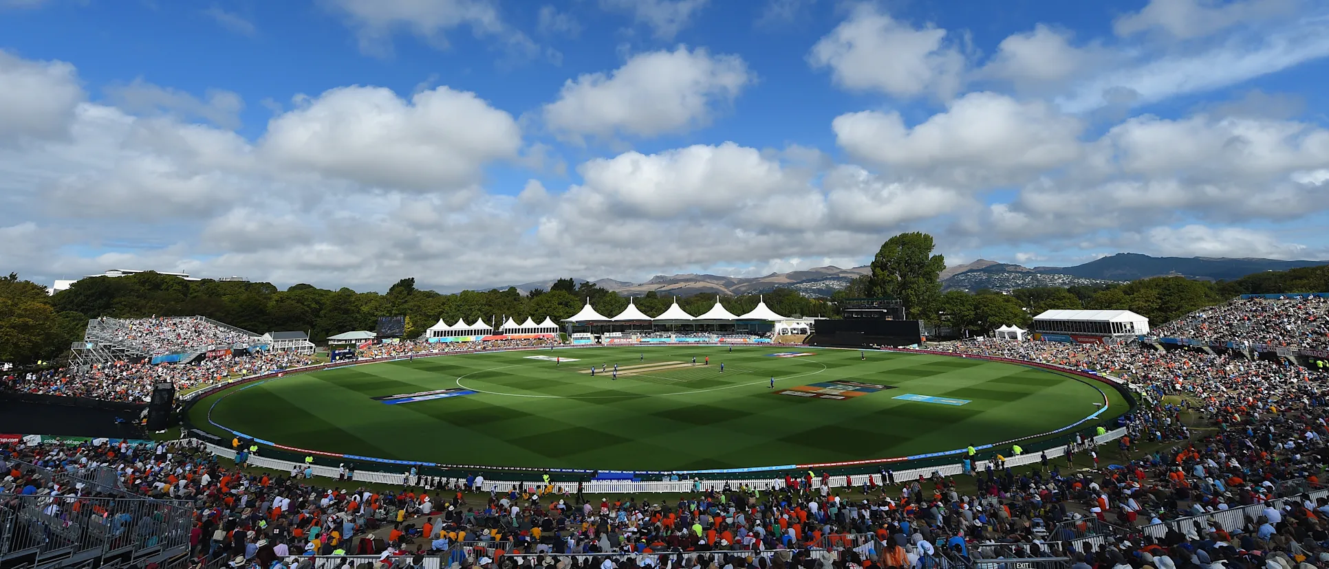Logo of A semi-final and the final will be played at the Hagley Oval in Christchurch