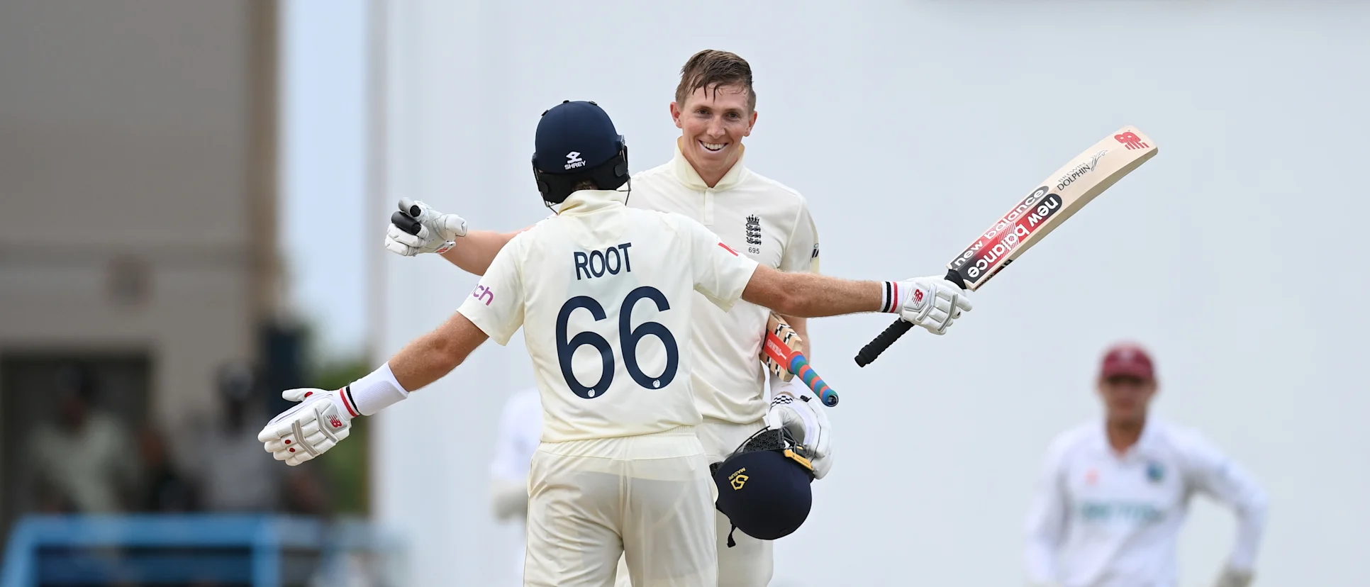 Logo of Zak Crawley scored a magnificent century in the first Test match against West Indies