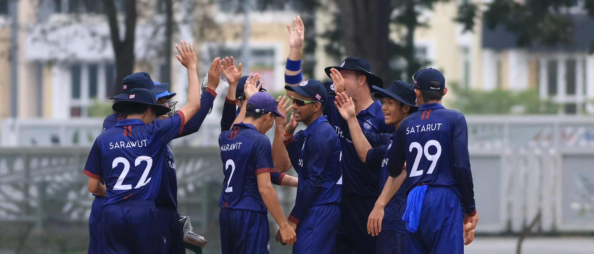 Logo of Thailand beat Myanmar by 101 runs in Match 5 of the ICC Men’s T20 World Cup Asia Qualifier B