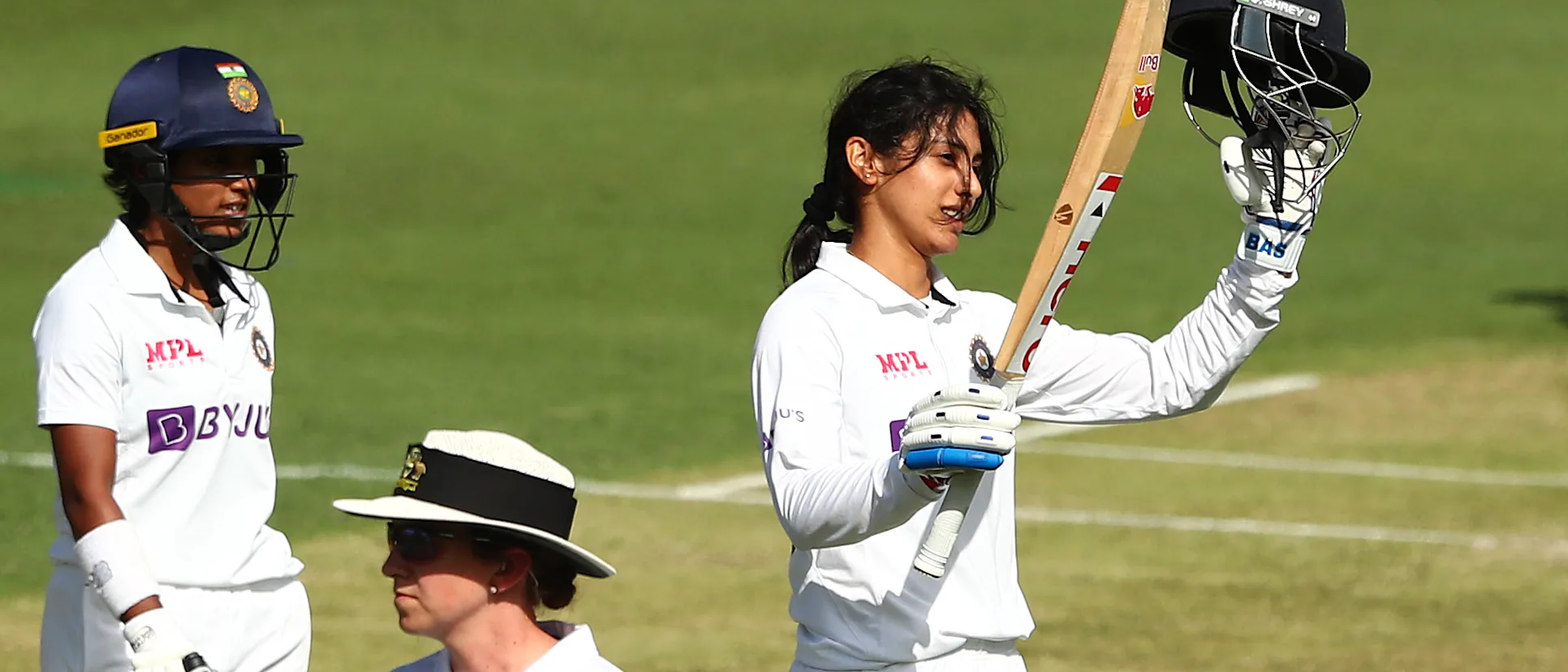 Logo of Smriti Mandhana hundred