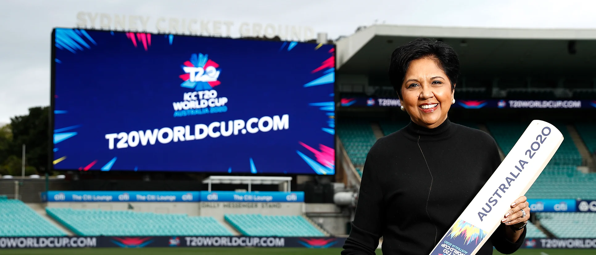 Logo of “We’re going to bring all of the fans of cricket together here to say, ‘let's celebrate women, let's celebrate the game of cricket"