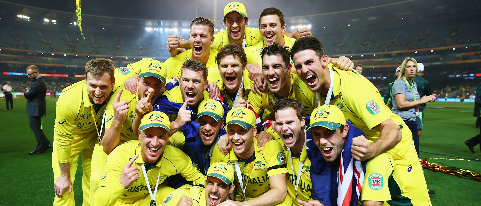 Logo of 2015 cricket world cup