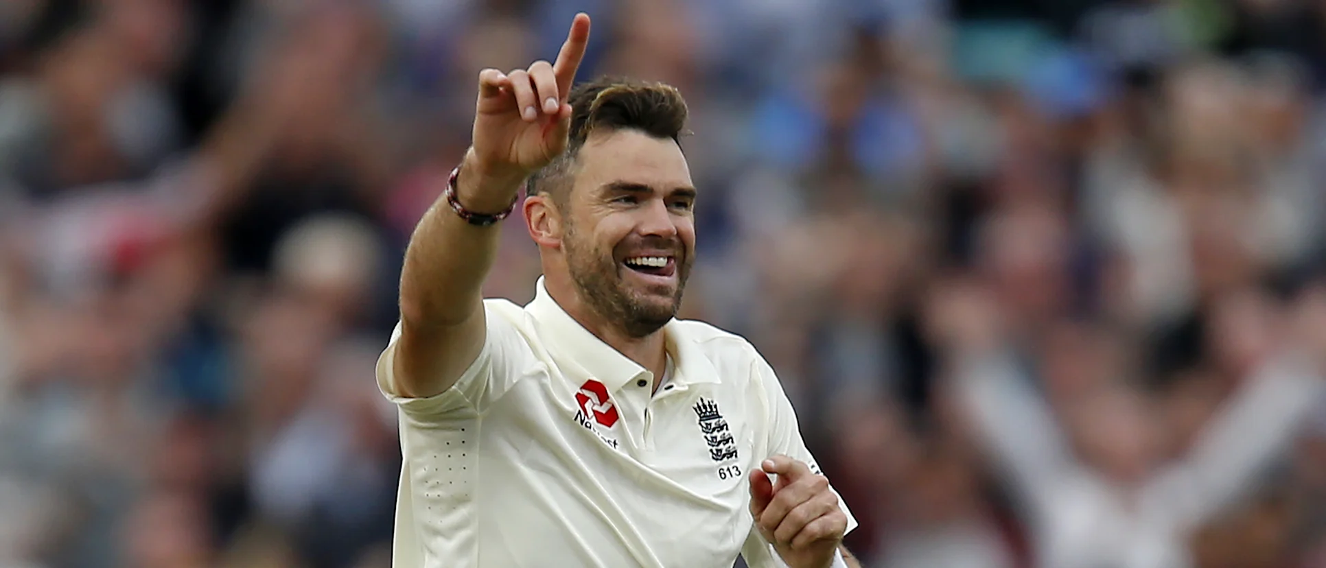 Logo of Anderson has 575 Test wickets, the most by any fast bowler in the format