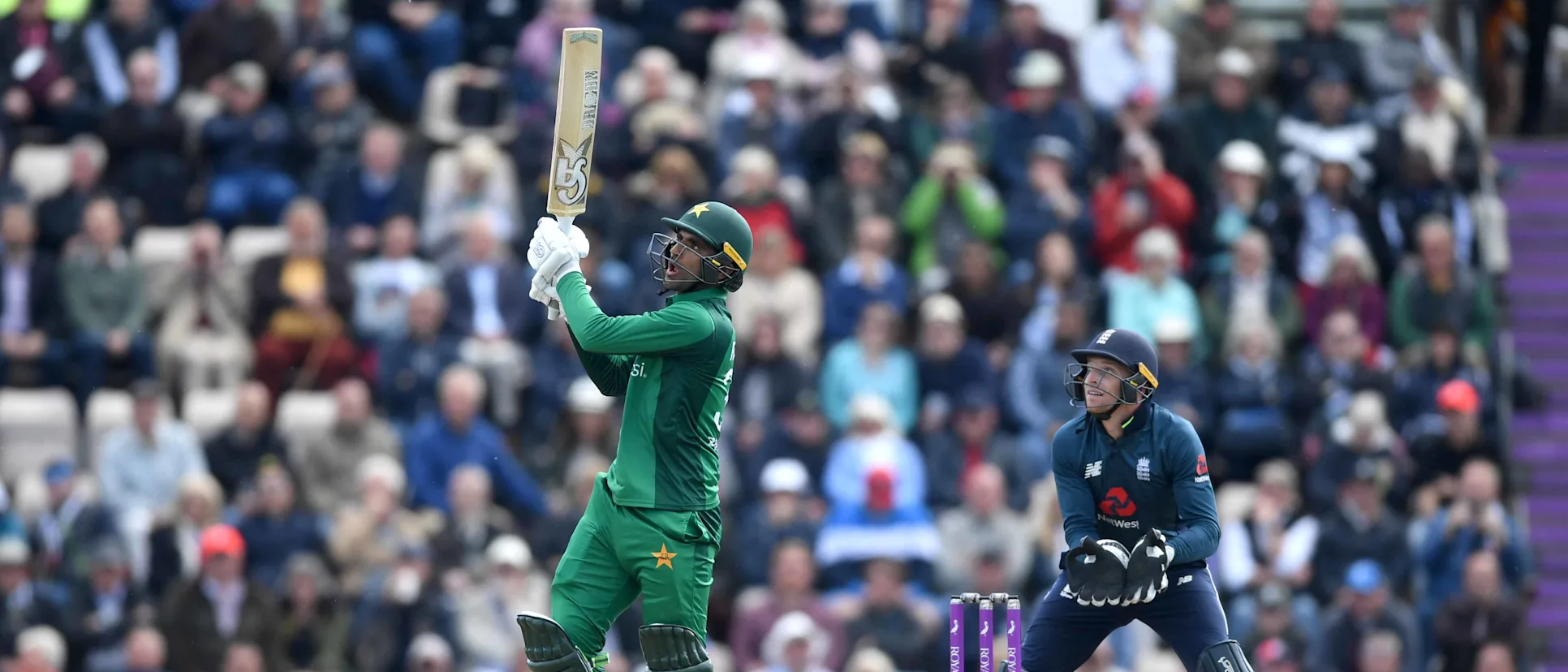 Zaman was in fine form as he recorded his fourth ODI century