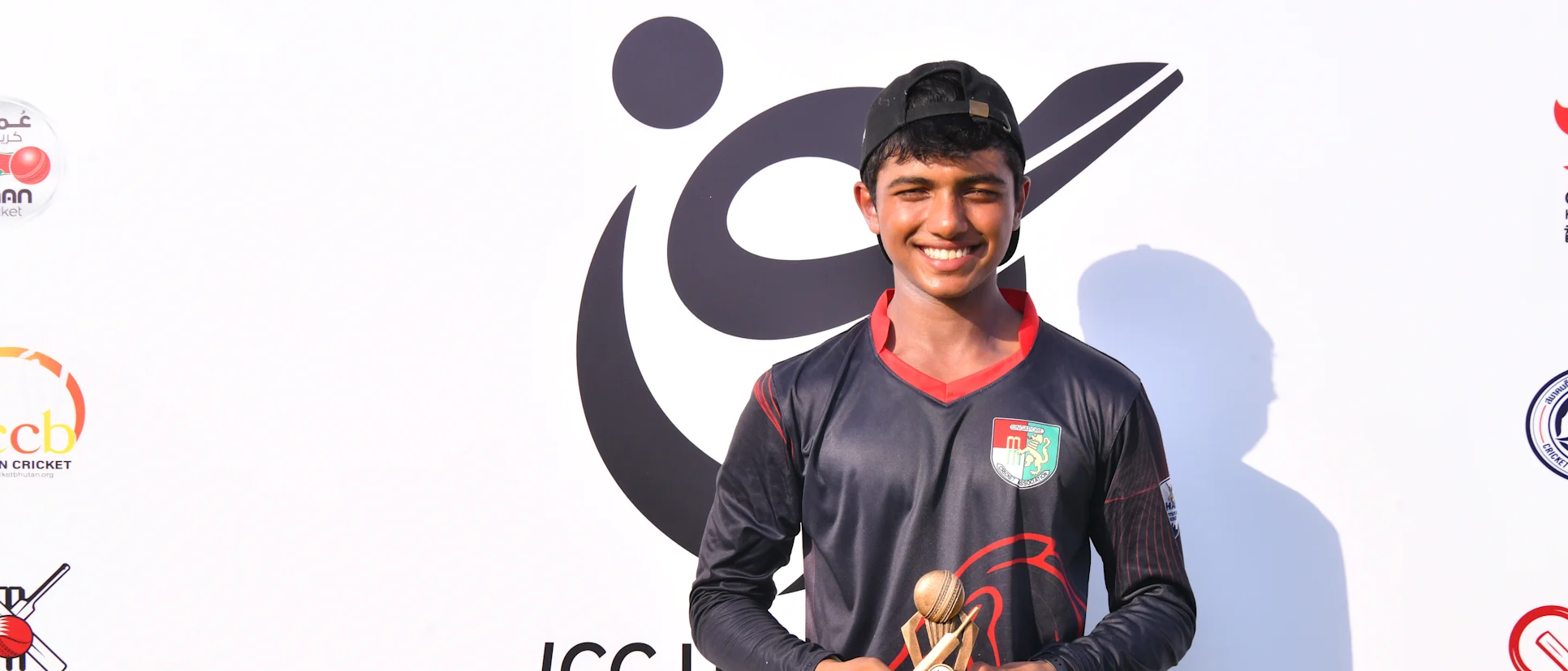 Logo of Singapore's Sidhant Srikanth was the Player of the Match against Thailand for his brilliant 72*
