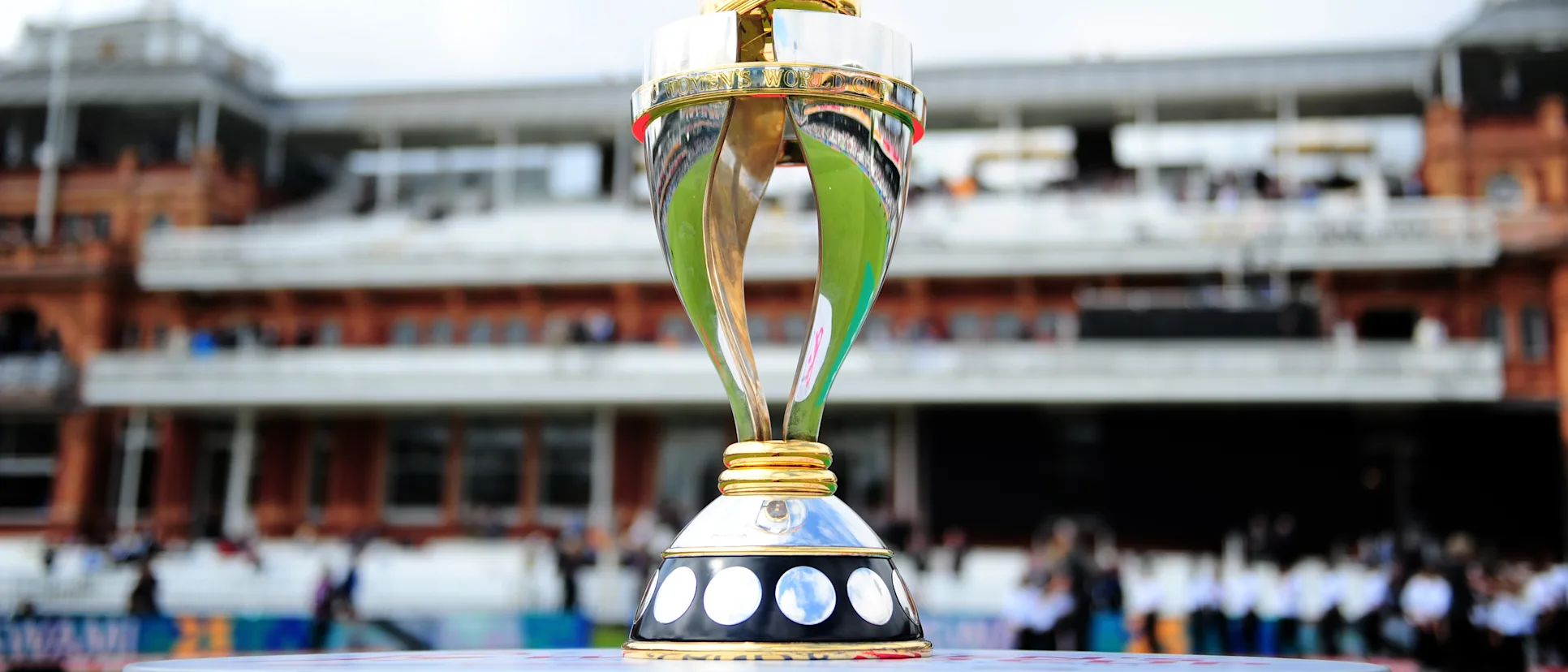 Logo of Women's World Cup trophy