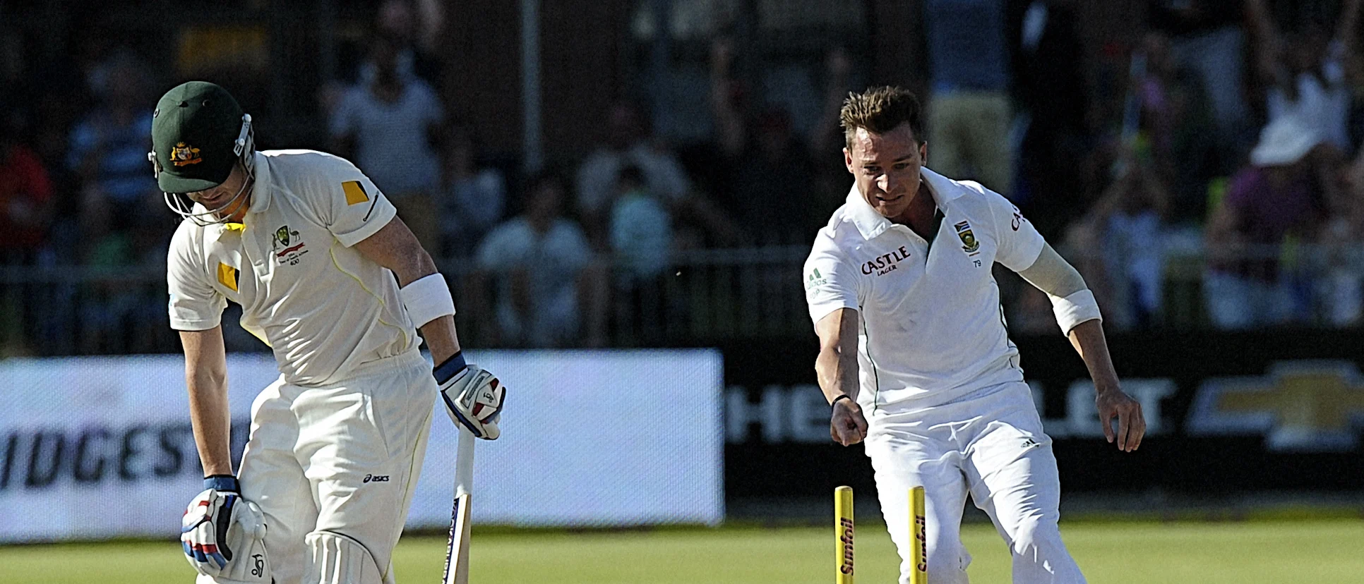 Logo of Steyn put up a classic display of reverse swing in Port Elizabeth in 2014