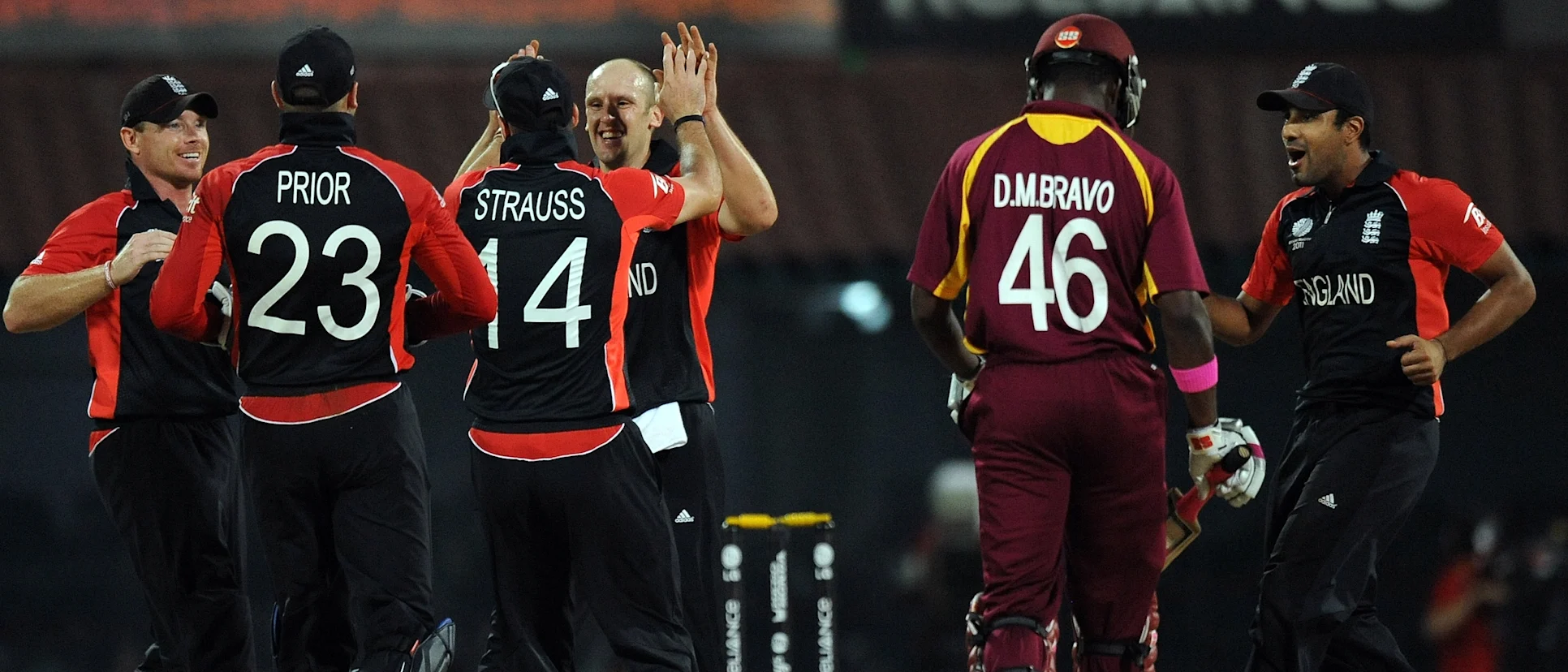 England came back to beat the West Indies.