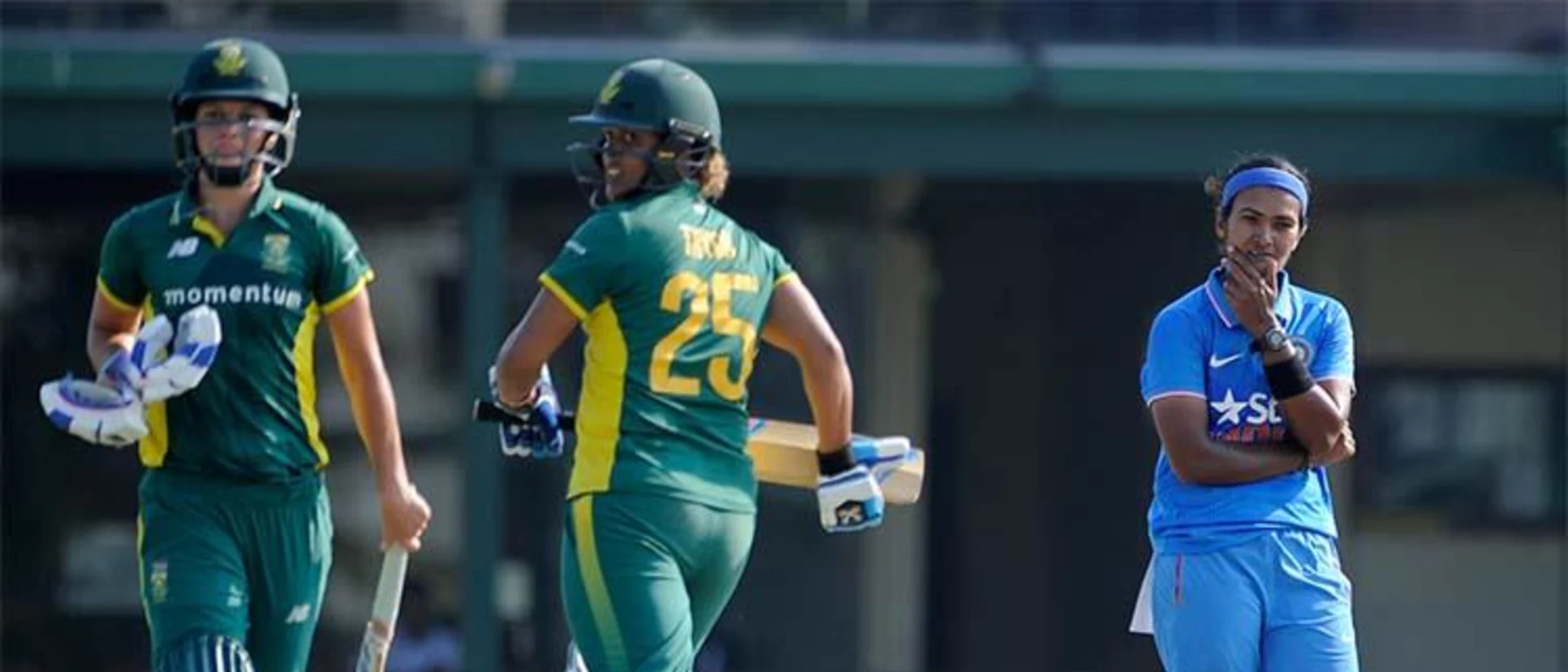 Logo of South Africa Women beat India Women by six wickets