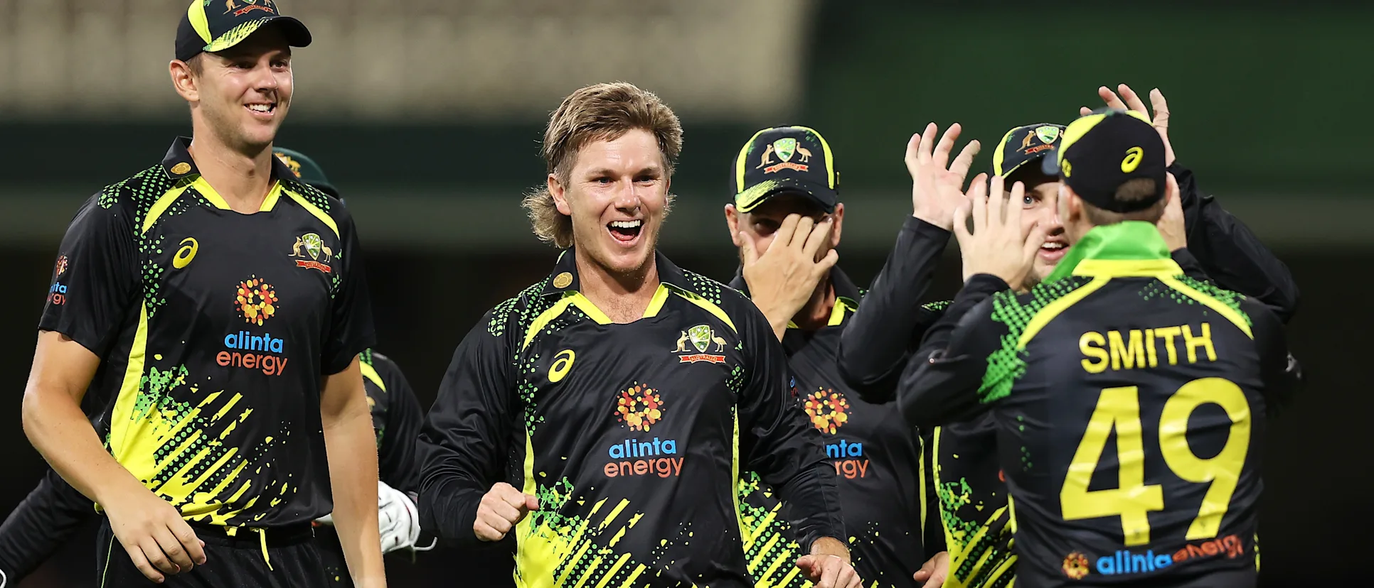 Logo of Adam Zampa has been a key part of Australia's white-ball side