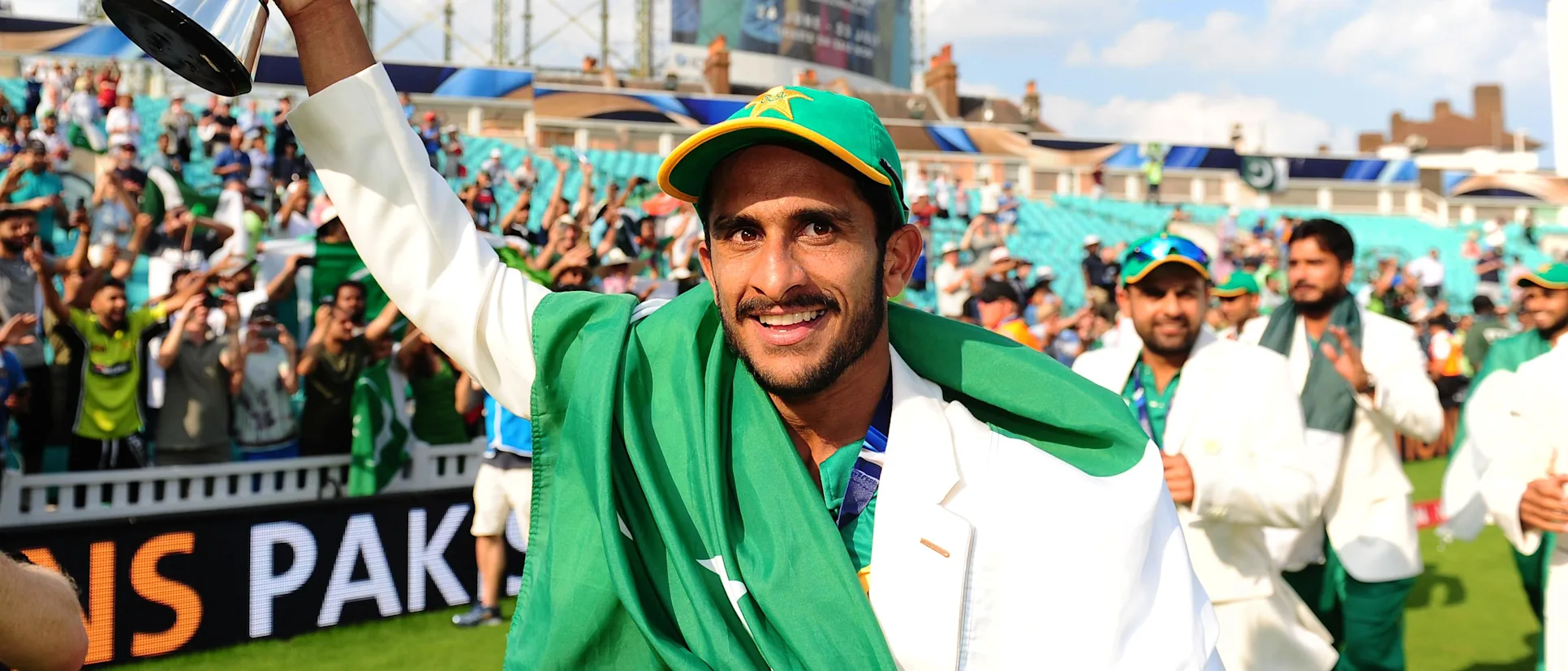 Logo of Pakistan win the ICC Champions Trophy