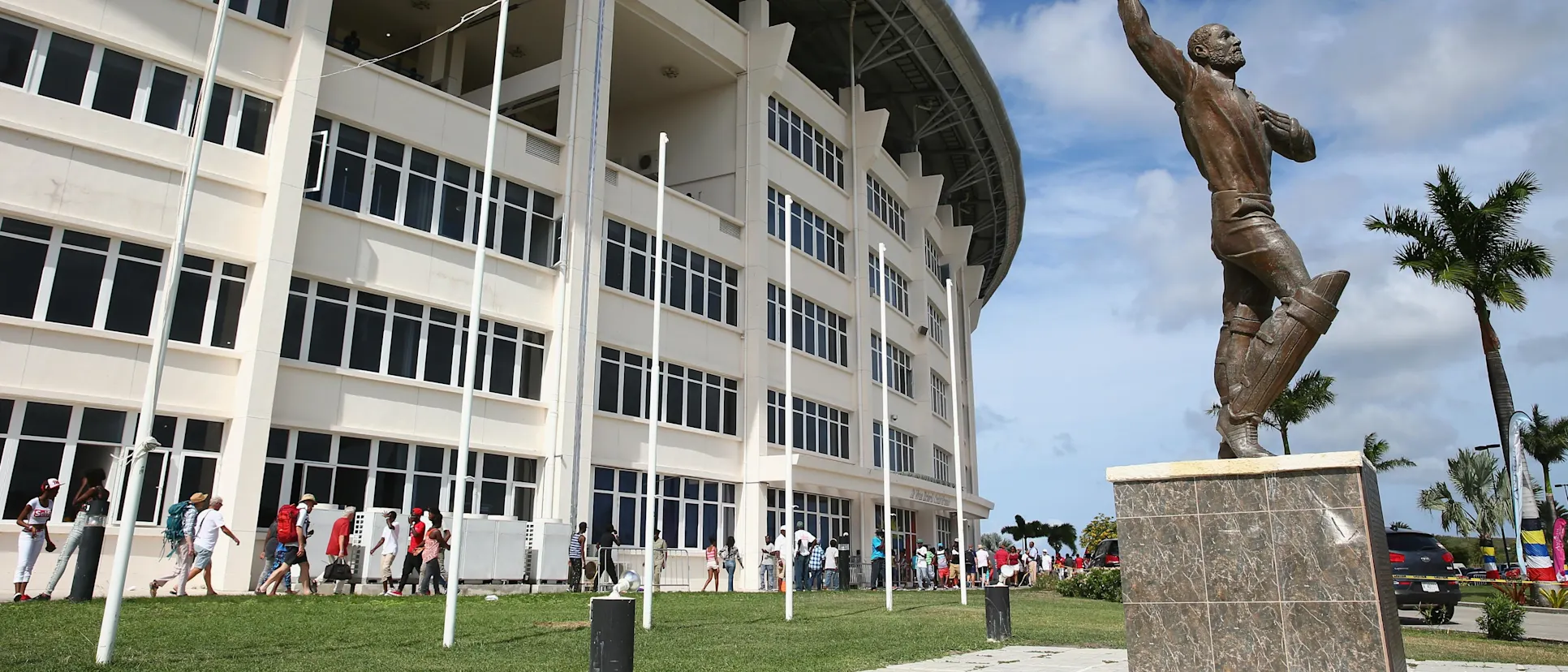 Logo of Sir Viv Richards Stadium
