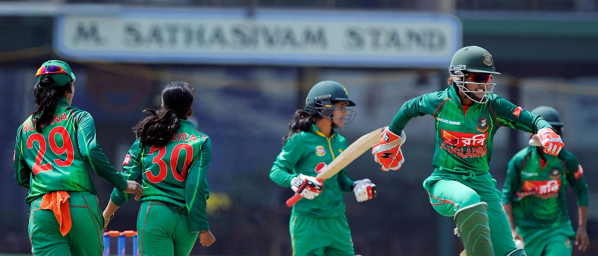 Logo of Bangladesh, who began with promise, paid the price for flagging spirits, sloppy fielding and the frequent loose ball.