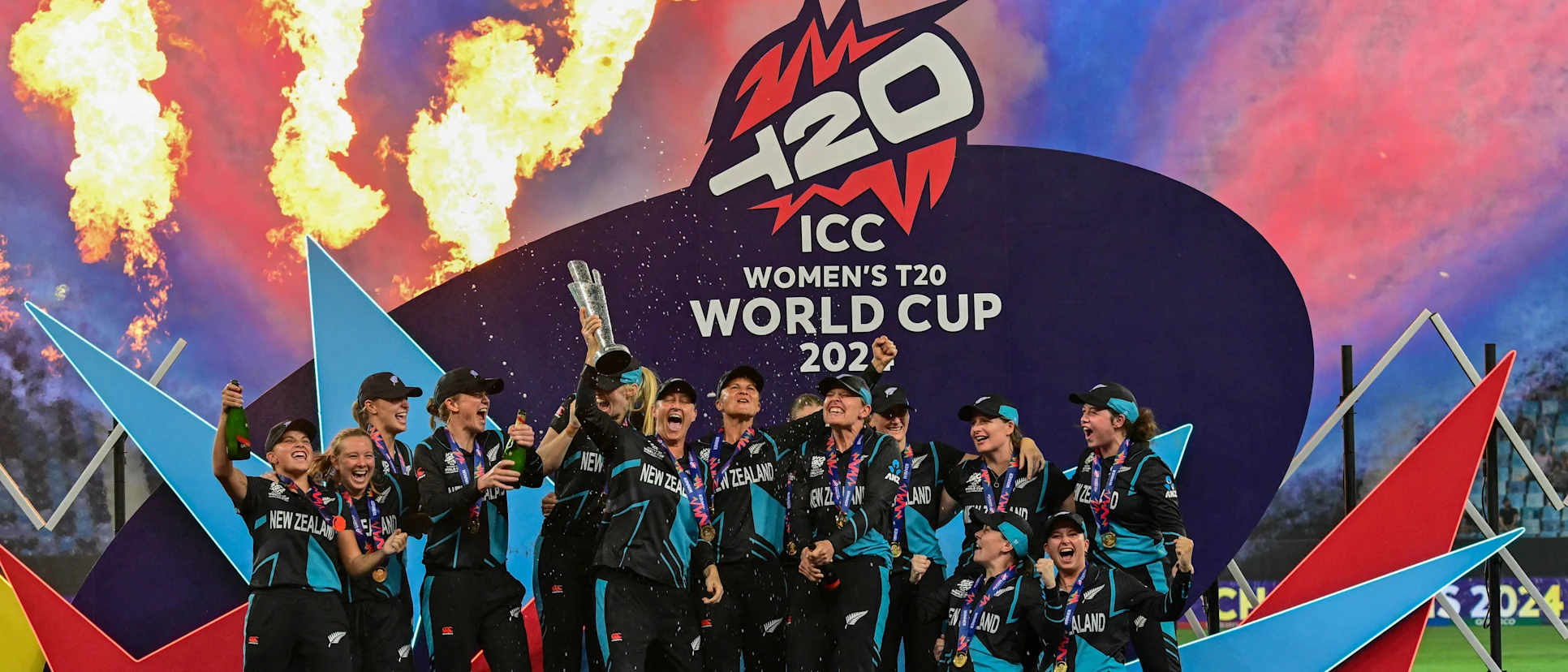 Logo of New Zealand 2024 T20WC win