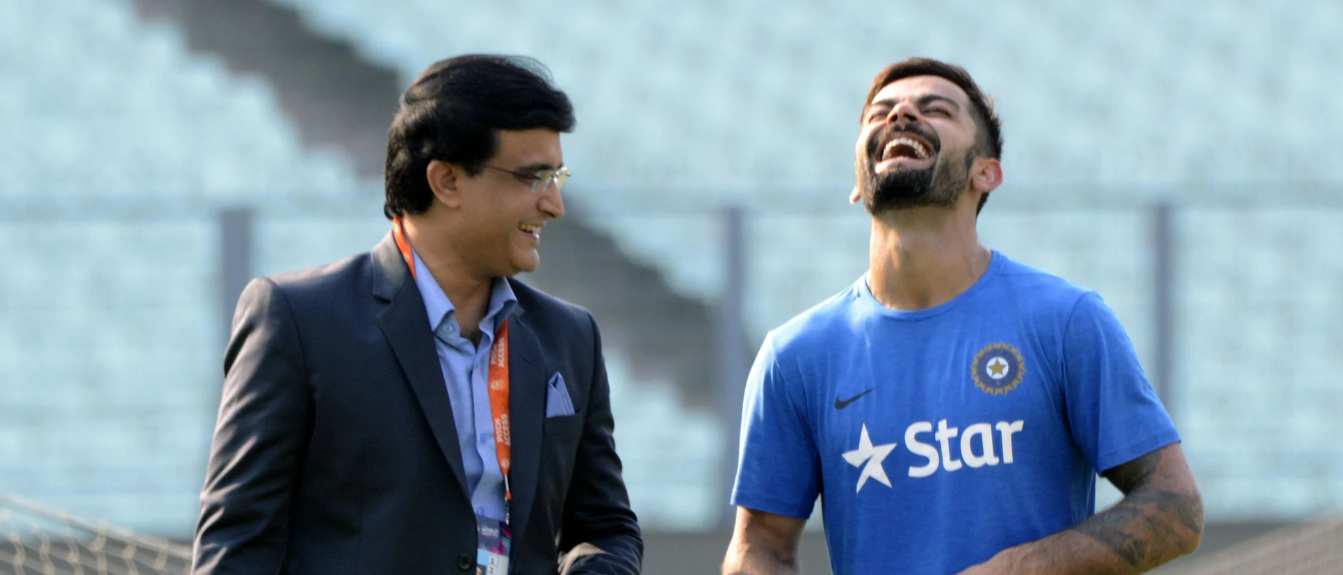 Logo of Sourav Ganguly, Virat Kohli