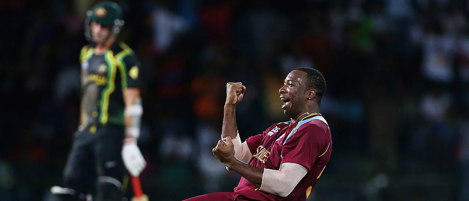 Logo of Pollard was part of the West Indies squad that won the 2012 ICC Men's T20 World Cup