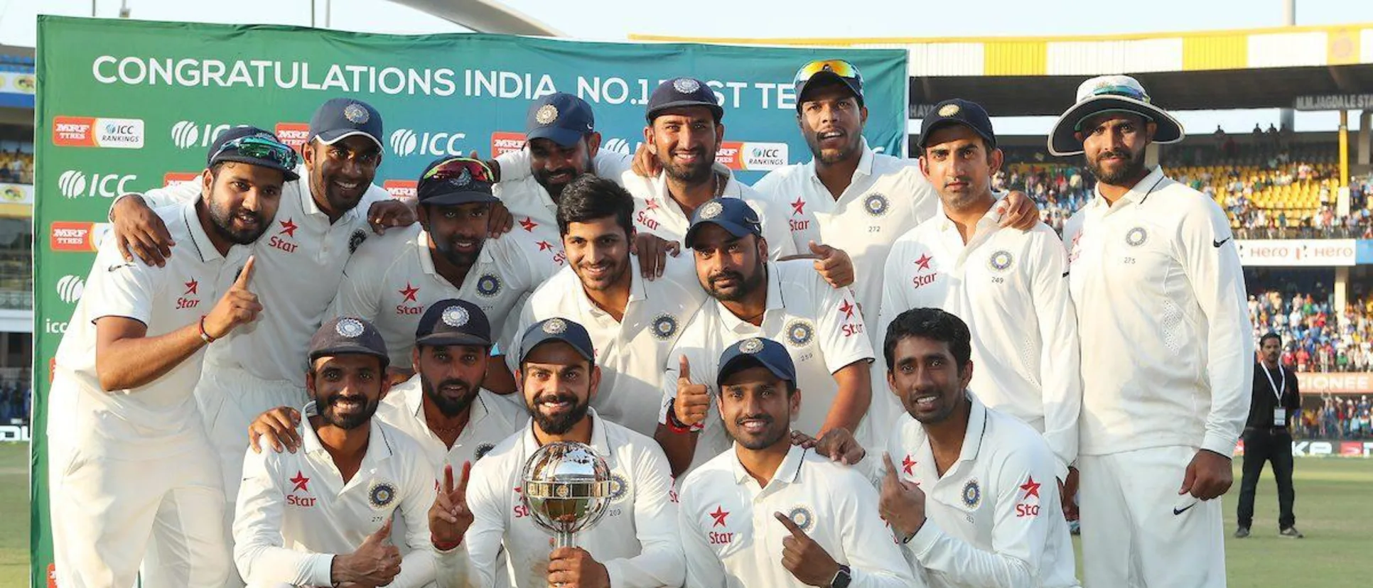 77284 Cricket- India and New Zealand 3rd Test Day 4