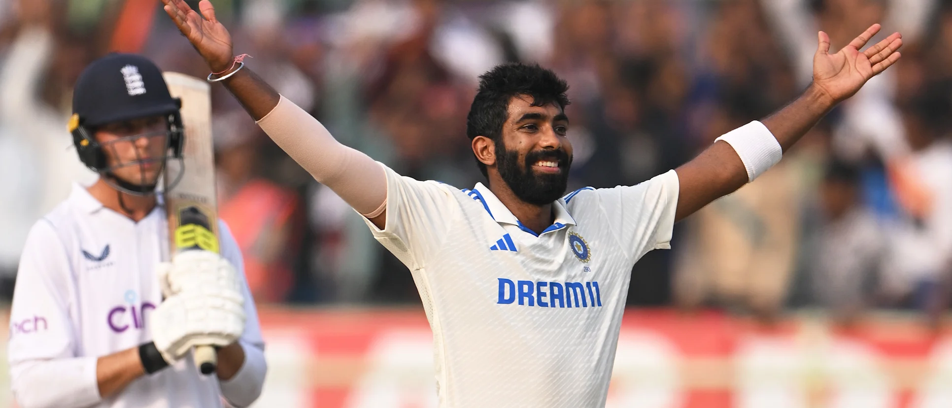 Logo of Jasprit Bumrah is eager to take on the challenge of five-match Test series against England