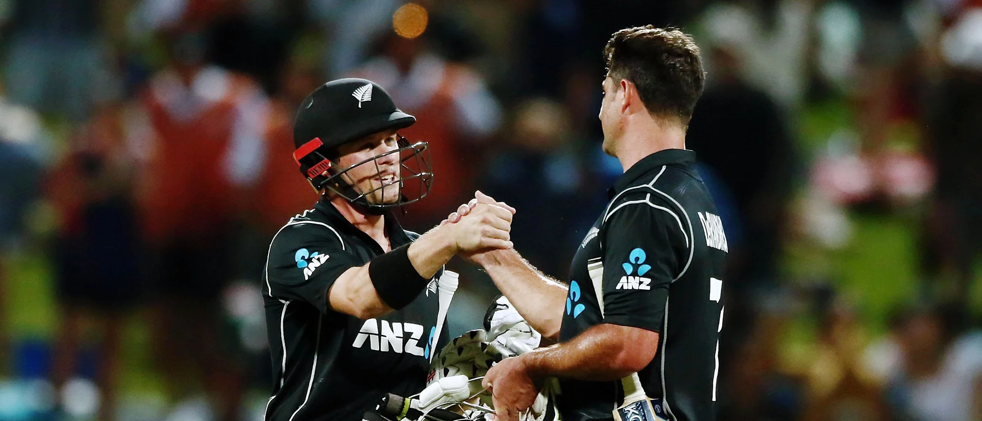 Colin de Grandhomme and Henry Nicholls
