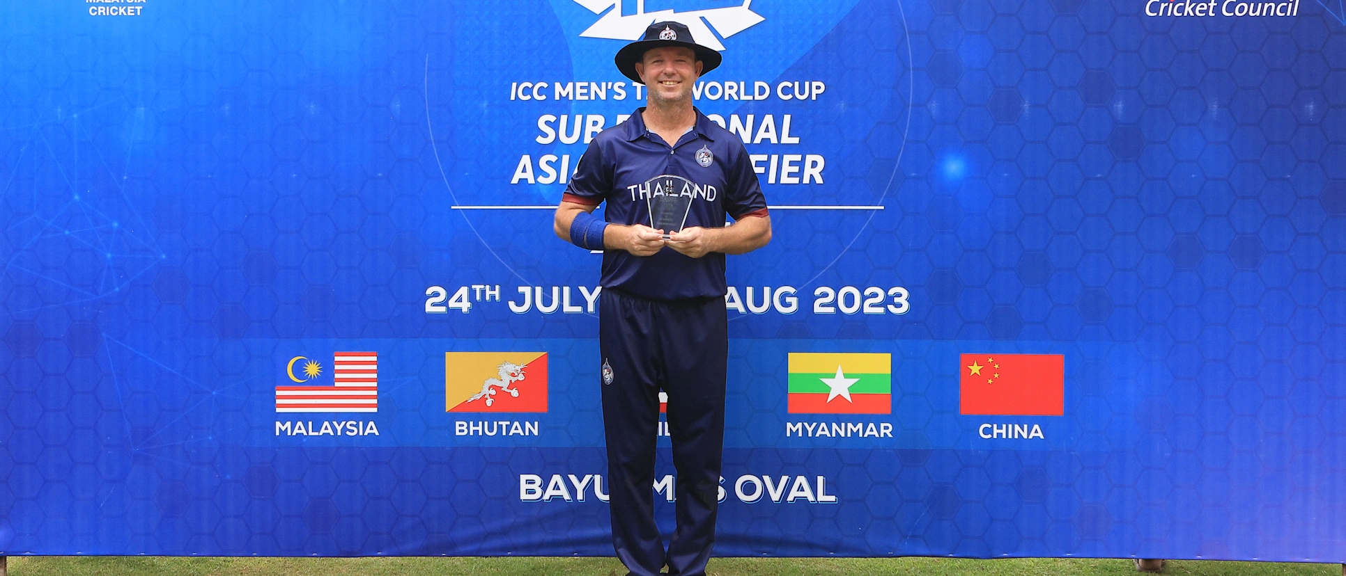Logo of Jandre Coetzee won the Player of the Match award for his all-round brilliance