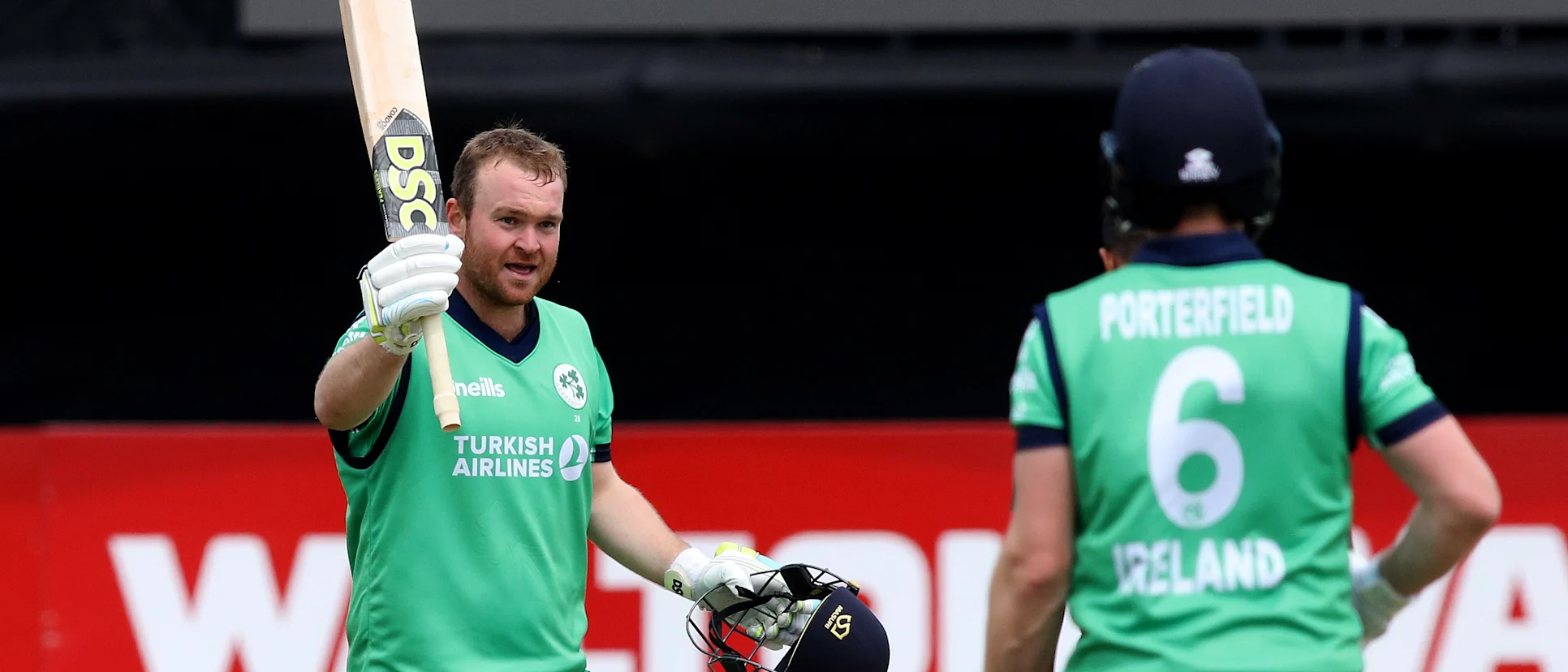 Logo of Paul Stirling's century couldn't prevent a Bangladesh win