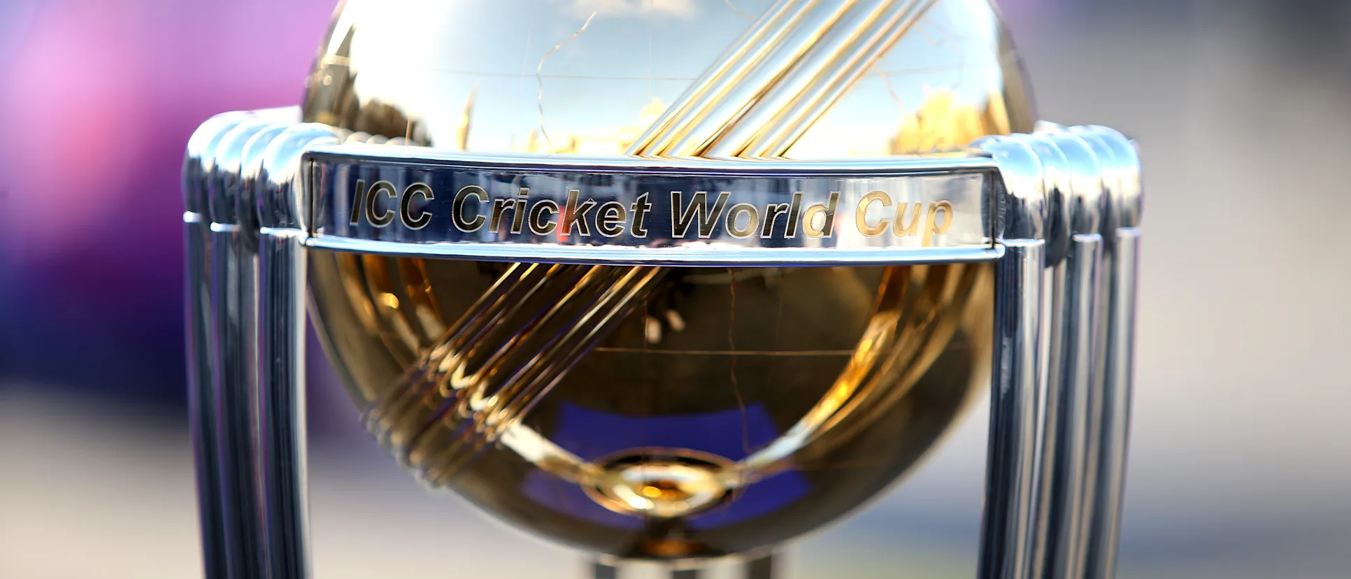 Logo of ICC Men's Cricket World Cup Trophy