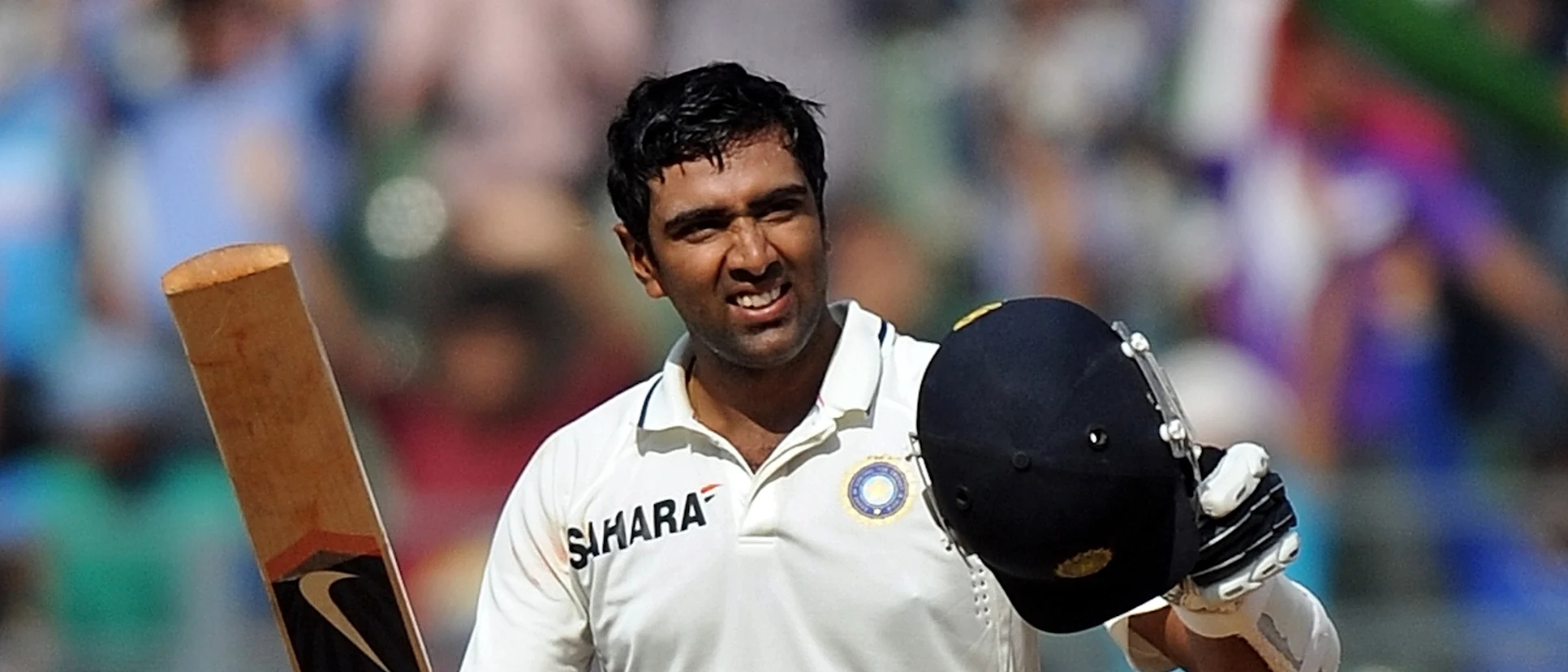 Logo of Ravichandran Ashwin knows how to score a Test century.