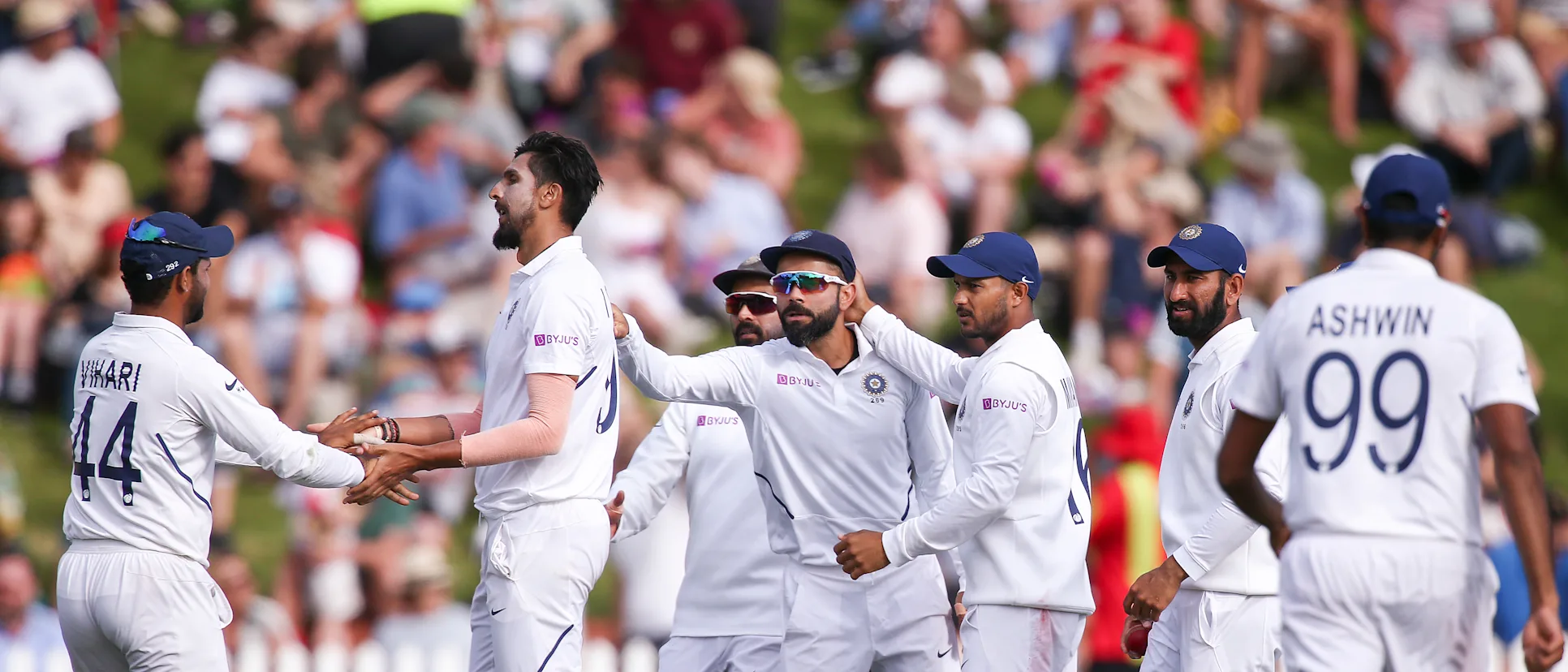 Ishant Sharma led India's fightback with a 3/31