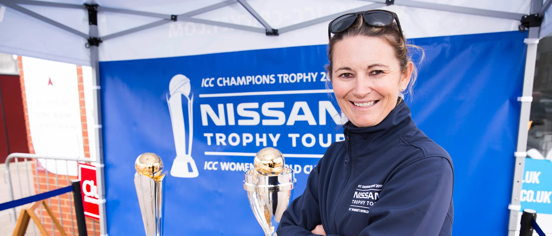 Logo of Charlotte Edwards featured in 30 Women’s World Cup matches, scoring 1231 runs.