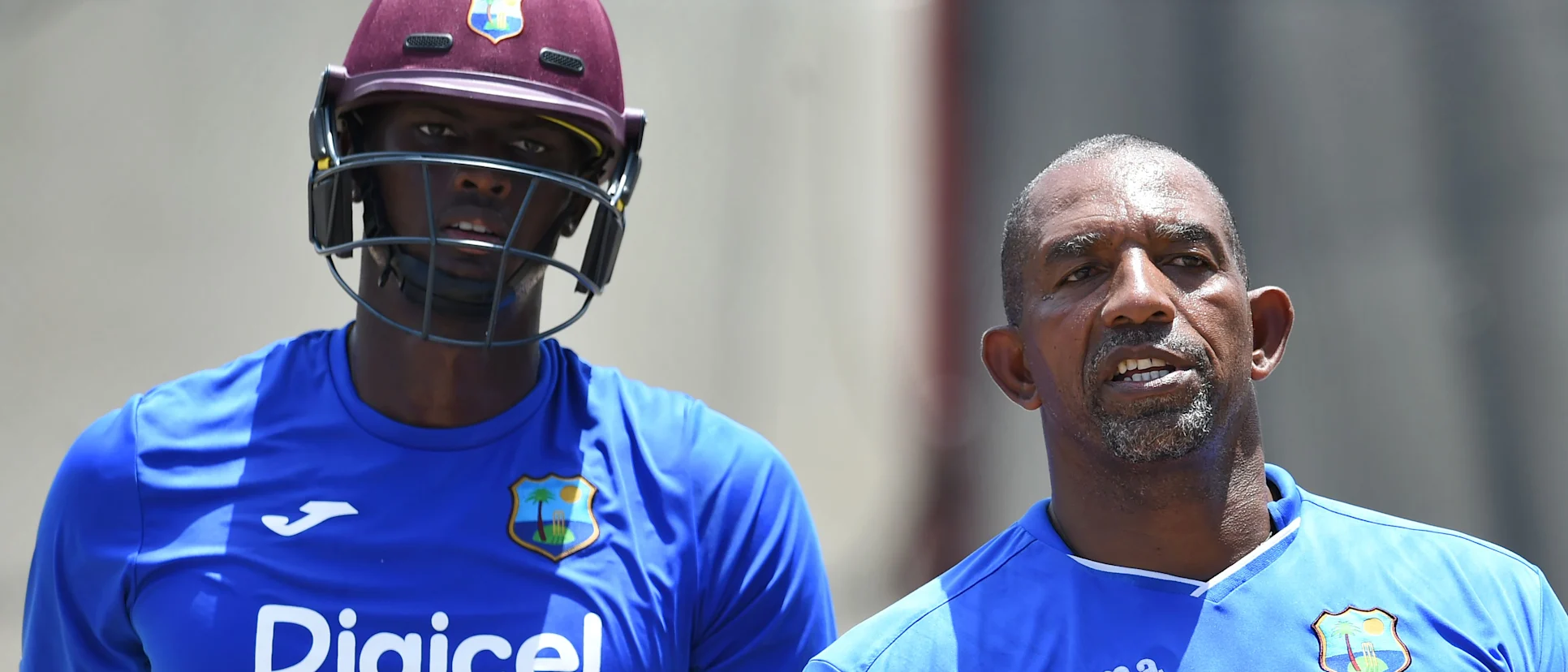 Logo of West Indies coach Phil Simmons has urged the West Indies batsmen to back the bowlers up with solid performances